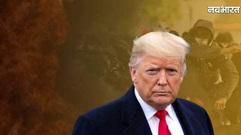trump on france student protest