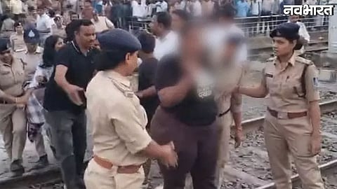 Cockroach Janata Party Protesters Detained At Itarsi Junction