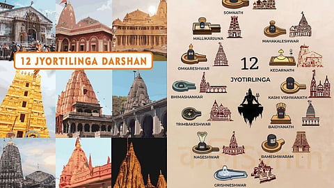12 Jyotirlinga in India