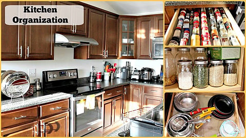 Navratri small kitchen organisation tips.