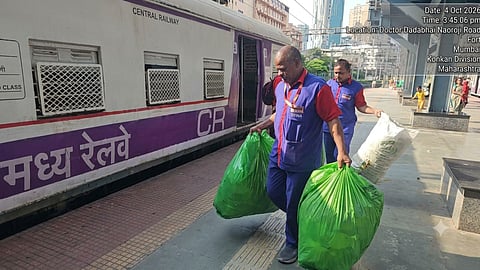 Mumbai Central Railway Swachhta Rath Mega Block Cleaning Drive