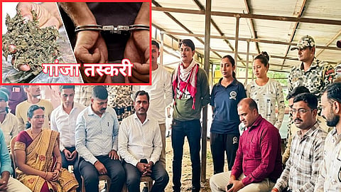 Yavatmal Ganja Seizure Pusad Police Action