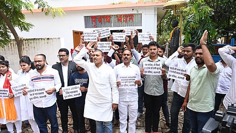 Youth Parishad Holds Nyay March Varanasi, Backs Election Commission Amid Political Row