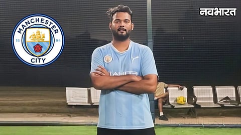 govind mishra wardha goalkeeper selected manchester city football academy