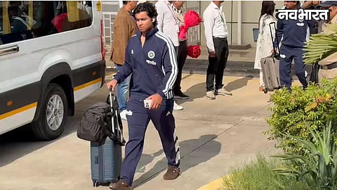 India and West Indies teams arrive in Indore by charter plane