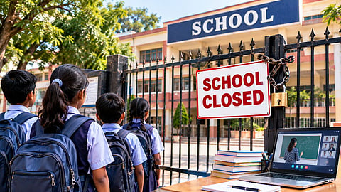 Today Delhi Schools Closed News