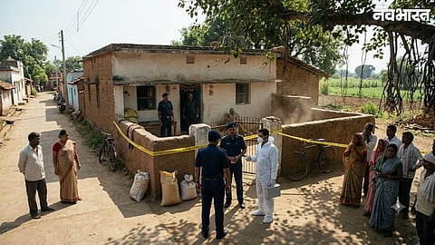 Rajnandgaon Double Murder: Home stained with blood; mother and son killed in their sleep