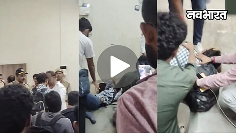 tardeo police custody youth panic attack mumbai video viral