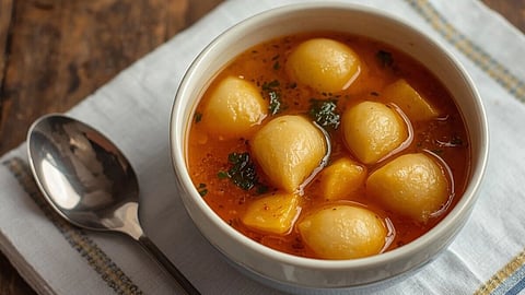 Aloo rosh recipe peshawari style potato curry.