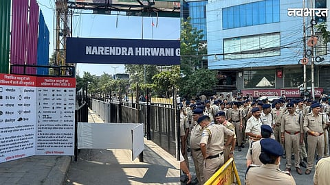 Security arrangements at Holkar Stadium in Indore