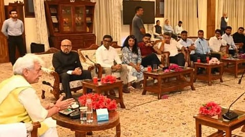 Kashmir Development Investment Manoj Sinha