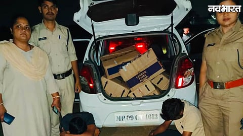 Excise Department Seizes 10 Cartons Of Liquor In Sanwer