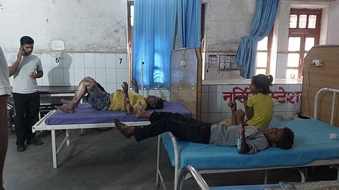 Pilibhit Gas Cylinder Fire Patient