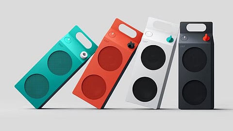 Milk packet-like design, 18-hour battery life special features CMF Speaker S and M 