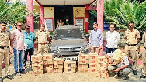 Wardha Police Illegal Liquor Smuggling