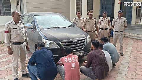 Hata police arrest five accused in a purse theft case during Bageshwar Dham's Sanatan Hindu Ekta Yatra