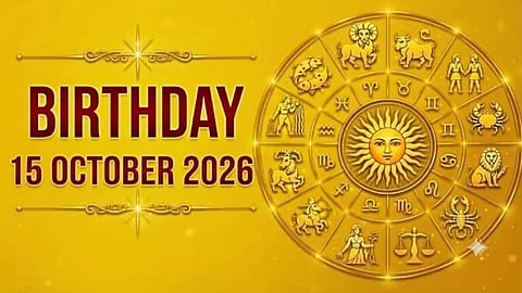 Birthday Horoscope 15 October 2026