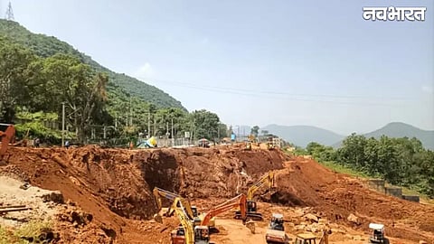 bastar malligura station railway line repair 