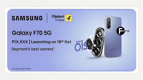 Samsung Galaxy F70 5G launch date confirmed 50MP camera