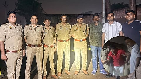 Mathura Police Encounter: Two Wanted Accused Arrested in Land Dispute Firing Case, One Injured