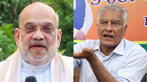 sunil jakhar letter to amit shah