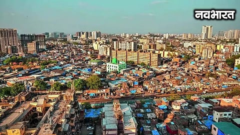 Barricading begins in Shahu Nagar for the Dharavi redevelopment project