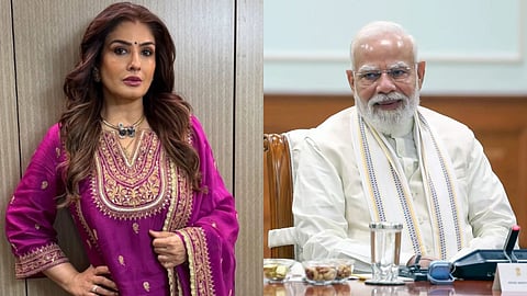 Raveena Tandon Praises PM Modi