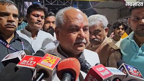 Narendra Singh Tomar expresses condolences after the Gwalior Sheetla Mata Temple accident