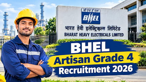 BHEL Artisan Grade 4 Recruitment