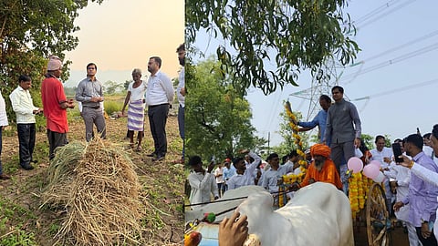 Thane Collector Murbad Village Visit Seva Sankalp Campaign