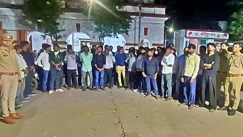Prayagraj Police Detain 51 People for Drinking Alcohol in Public Places