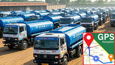 Chhatrapati Sambhajinagar Drought Management Tanker Inspection Gps