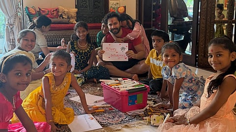 Varun Dhawan Kanya Pujan