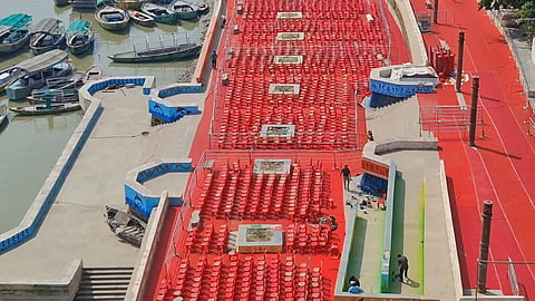 Varanasi Air Show 2026: 11,900 Security Personnel Deployed, Police Set Up Zones Across 31 Ghats
