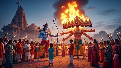 Why dussehra is celebrated differently across india.