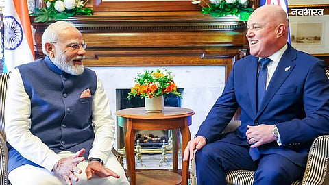 PM Modi And New Zeland PM