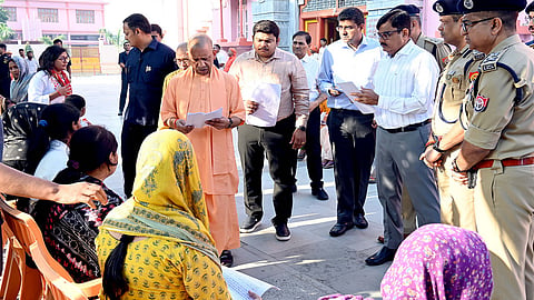 Yogi’s ‘Janata Darbar’ in Gorakhpur