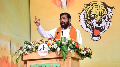 eknath shinde dussehra rally uddhav thackeray vote chori