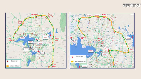 Durga Visarjan Bhopal Traffic diversion plan