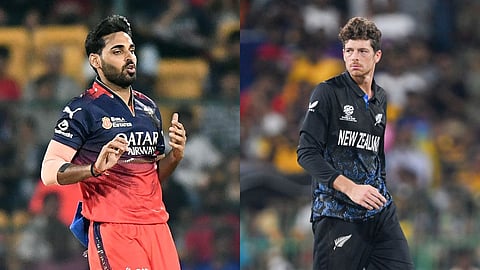 bhuvneshwar kumar and mitchell santner