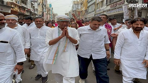 Second Day Satya Sanatan Yatra Digvijay Singh 