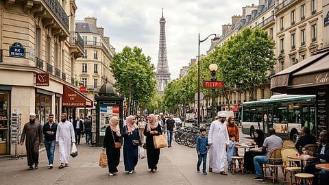 Muslim Population in France Image