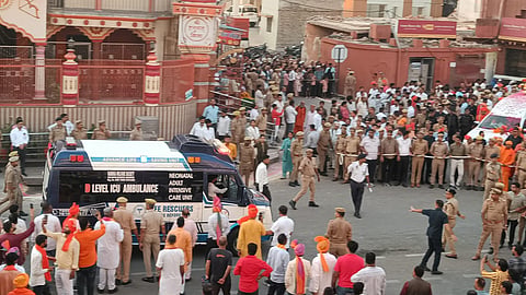 CM Yogi Stops Vijayadashami procession