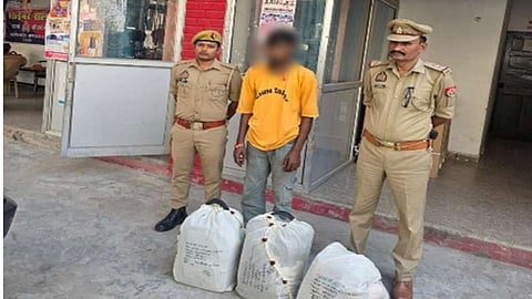 Prayagraj News: Man Arrested with 358 Bottles of Codeine-Based Cough Syrup