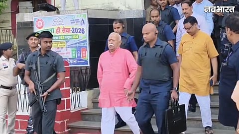 Bhagwat is staying at the Saraswati Residential School in Koni