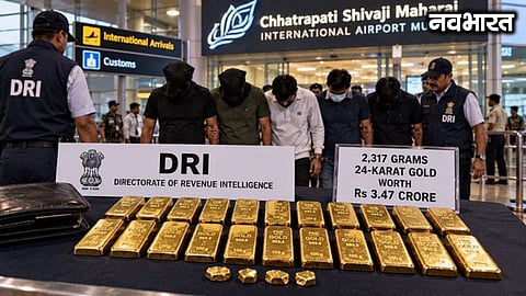 Major action by the DRI at Mumbai Airport