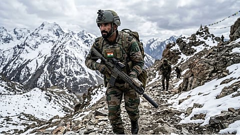 Indian Army Shaurya Commandos AI Image