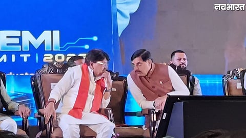 Mohan Yadav and minister Kailash Vijayvargiya together