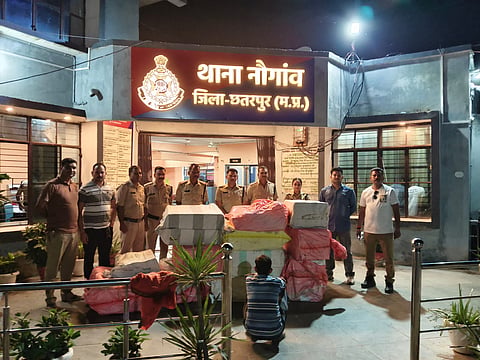 Chhatarpur illegal firecrackers transport case