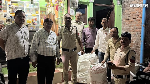 Sagar illegal firecracker storage action